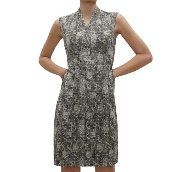 MM. Lafleur Dress Sz 0 The Aditi in Crackle Shift Office Wear Corpcore Corporate - Picture 1 of 11